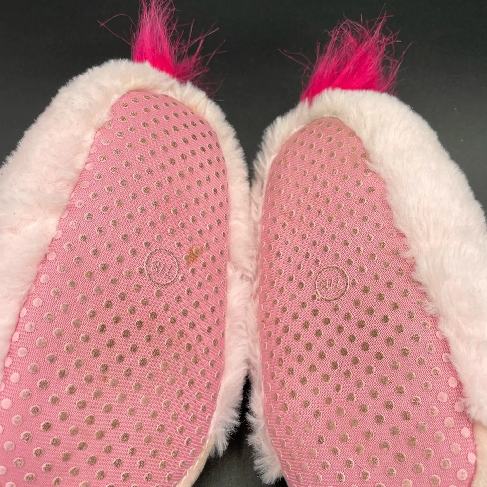 Wonder nation 7-8 girls unicorn slippers
